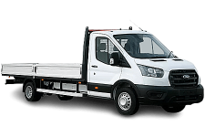 Car Hire Keighley - Ford Transit Dropside Van - Van hire Keighley
