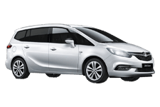 Car Hire Keighley - Vauxhall Zafira 7-Seater - Minibus hire Keighley